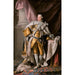 Reproduction of the painting of King George III in coronation robes - Allan Ramsay