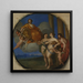 Allegorie von Jean III Sobieski - Jan Reyzner — gerahmtes Bild an der Wand