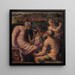 Allegory of San Giovanni Valdarno - Giorgio Vasari — framed artwork on a wall