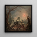 Allegorie des Winters - Jacques De La Joue Le Jeune — gerahmtes Bild an der Wand