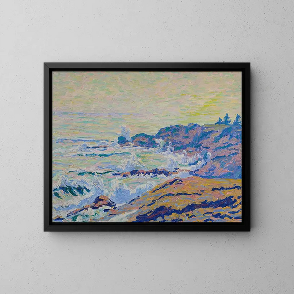 Le long de la côte - Allen Tucker — quadro incorniciato alla parete
