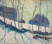 Paesaggio invernale - Allen Tucker — vista dell’opera