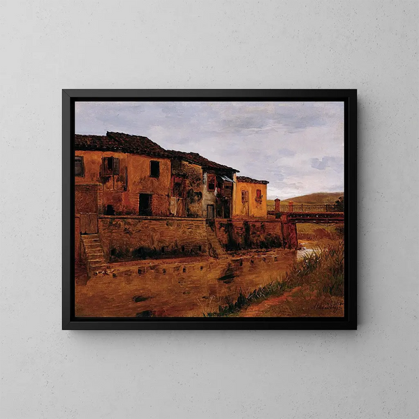 Pont de Tabatinguera - Almeida Júnior — gerahmtes Bild an der Wand