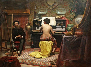 Almeida Jnior - The model at rest.webp