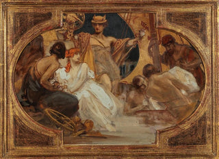 Alois Hans Schram - Allegory ceiling sketch II.webp