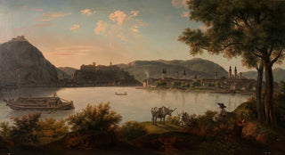 Alois von Saar - Ofen mit Blocksberg.webp