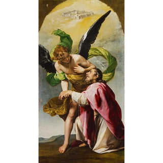 Alonso Cano - Saint John the Evangelists Vision of Jerusalem.webp