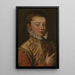 Riproduzione del dipinto Ritratto di Don Giovanni d'Austria - Alonso Sánchez Coello