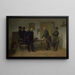 Lee che si dirige verso Grant ad Appomattox - Alonzo Chappel — quadro incorniciato alla parete