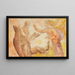 Begegnung mit dem Engel - Aloys Wach — gerahmtes Bild an der Wand