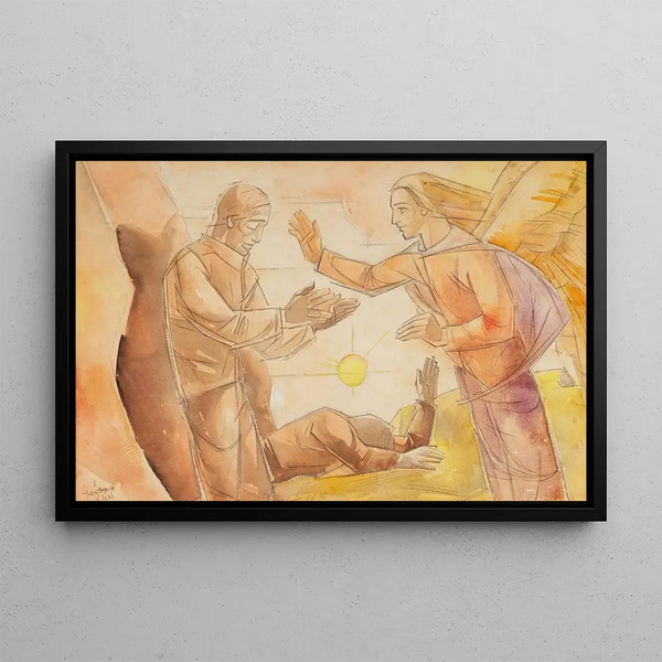 Aloys Wach - Begegnung mit dem Engel.webp