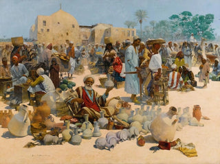 Alphons Leopold Mielich - The Pottery Seller.webp
