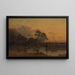 Marais dans la Campine - Alphonse Asselbergs — quadro incorniciato alla parete