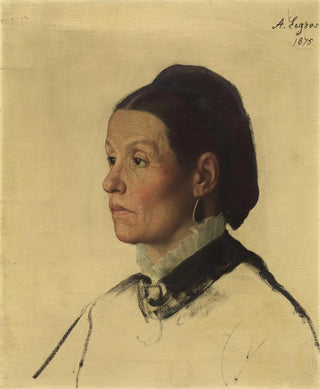Alphonse Legros - Portrait of a Woman.webp