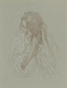 Ritratto di una ragazza con le mani nei capelli - Alphonse Mucha — vista dell’opera
