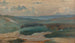 Una pozzanghera tra le dune la sera, Siouville - Alphonse Osbert — vista dell’opera