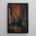 Finestra - Alvar Cawén — quadro incorniciato alla parete