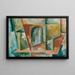 Landschaft im Kubismus - Amadeo de Souza-Cardoso — gerahmtes Bild an der Wand