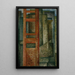 Durch die Fenster Deployment Intersection - Amadeo de Souza-Cardoso — gerahmtes Bild an der Wand