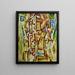 Raucher mit Zigarettenraucher - Amadeo de Souza-Cardoso — gerahmtes Bild an der Wand