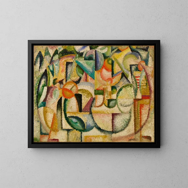Studie A - Amadeo de Souza-Cardoso — gerahmtes Bild an der Wand