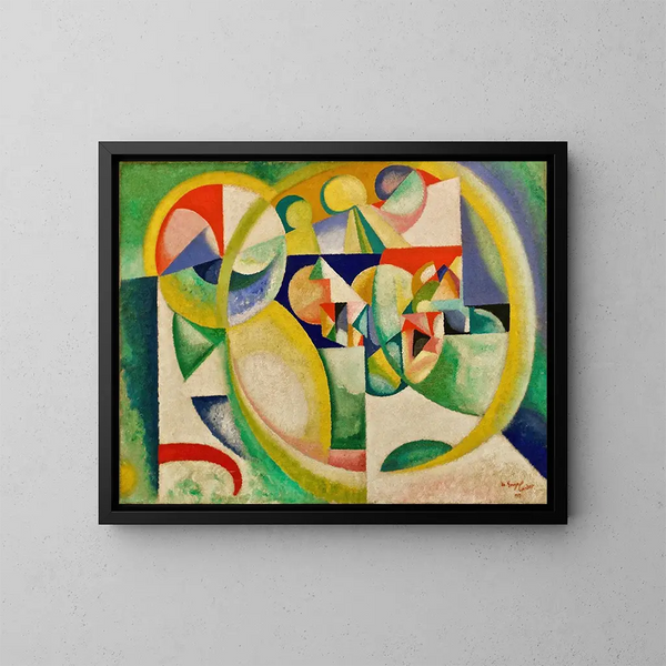 Studie B - Amadeo de Souza-Cardoso | B — gerahmtes Bild an der Wand