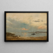 Soir Arisholmen - Amaldus Nielsen — quadro incorniciato alla parete