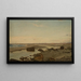 Soirée a Nrland Jren - Amaldus Nielsen — quadro incorniciato alla parete