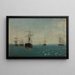 Cadix rosso - Amaldus Nielsen — quadro incorniciato alla parete