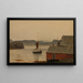 Studio del fiordo - Amaldus Nielsen — quadro incorniciato alla parete