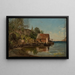 Depuis Aaviken - Amaldus Nielsen — gerahmtes Bild an der Wand