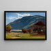 Depuis Eide, Hardanger - Amaldus Nielsen — gerahmtes Bild an der Wand