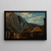 Depuis Gudvangen - Amaldus Nielsen — gerahmtes Bild an der Wand