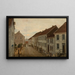 Rue à Mandal - Amaldus Nielsen — quadro incorniciato alla parete
