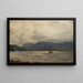 Lever de brume - Amaldus Nielsen — quadro incorniciato alla parete