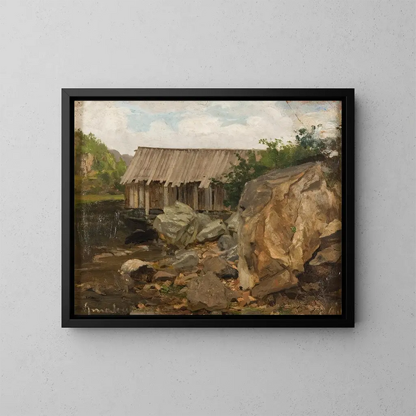 Hittère - Amaldus Nielsen — quadro incorniciato alla parete
