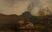Cavalli, fiordo boscoso a Mandal - Amaldus Nielsen — vista dell’opera