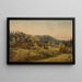 Cavallo a Porsgrund - Amaldus Nielsen — quadro incorniciato alla parete