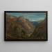Jordalsnuten Stalheim - Amaldus Nielsen — quadro incorniciato alla parete