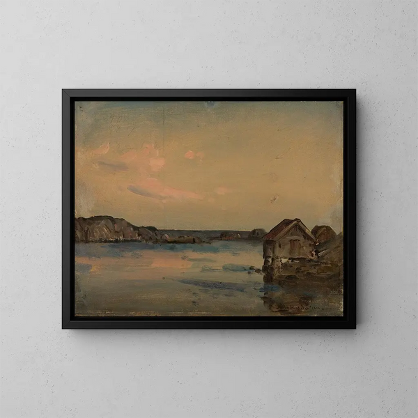 Kattehle Lindesnes - Amaldus Nielsen — quadro incorniciato alla parete