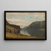 Kirkhorn Hornindalsvann - Amaldus Nielsen — gerahmtes Bild an der Wand