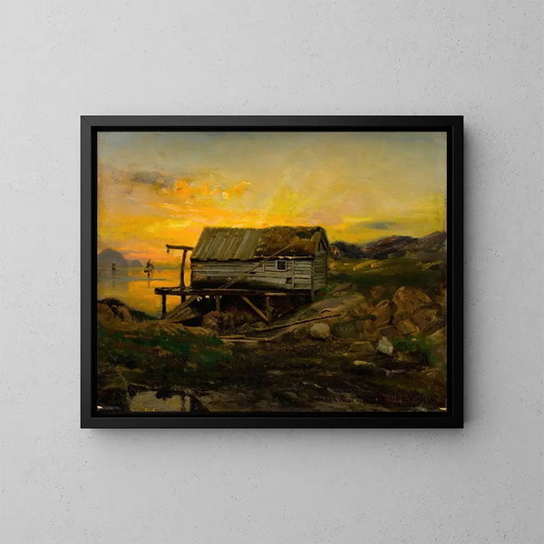 Salterier Kinn - Amaldus Nielsen — gerahmtes Bild an der Wand