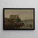 Hangar à bateaux, Lindesnes - Amaldus Nielsen — quadro incorniciato alla parete