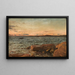 Vent de mer à Hvalene - Amaldus Nielsen — quadro incorniciato alla parete