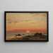 Tramonto - Amaldus Nielsen — quadro incorniciato alla parete