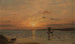 Tramonto a Hvaler - Amaldus Nielsen — vista dell’opera