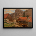 Solsvik Bergen - Amaldus Nielsen — framed artwork on a wall
