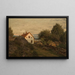 Sommerabend in Hvaler - Amaldus Nielsen — gerahmtes Bild an der Wand