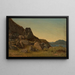 Paesaggio del Sørlandet - Amaldus Nielsen — quadro incorniciato alla parete