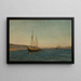 Pescatori svedesi Hvaler - Amaldus Nielsen — quadro incorniciato alla parete